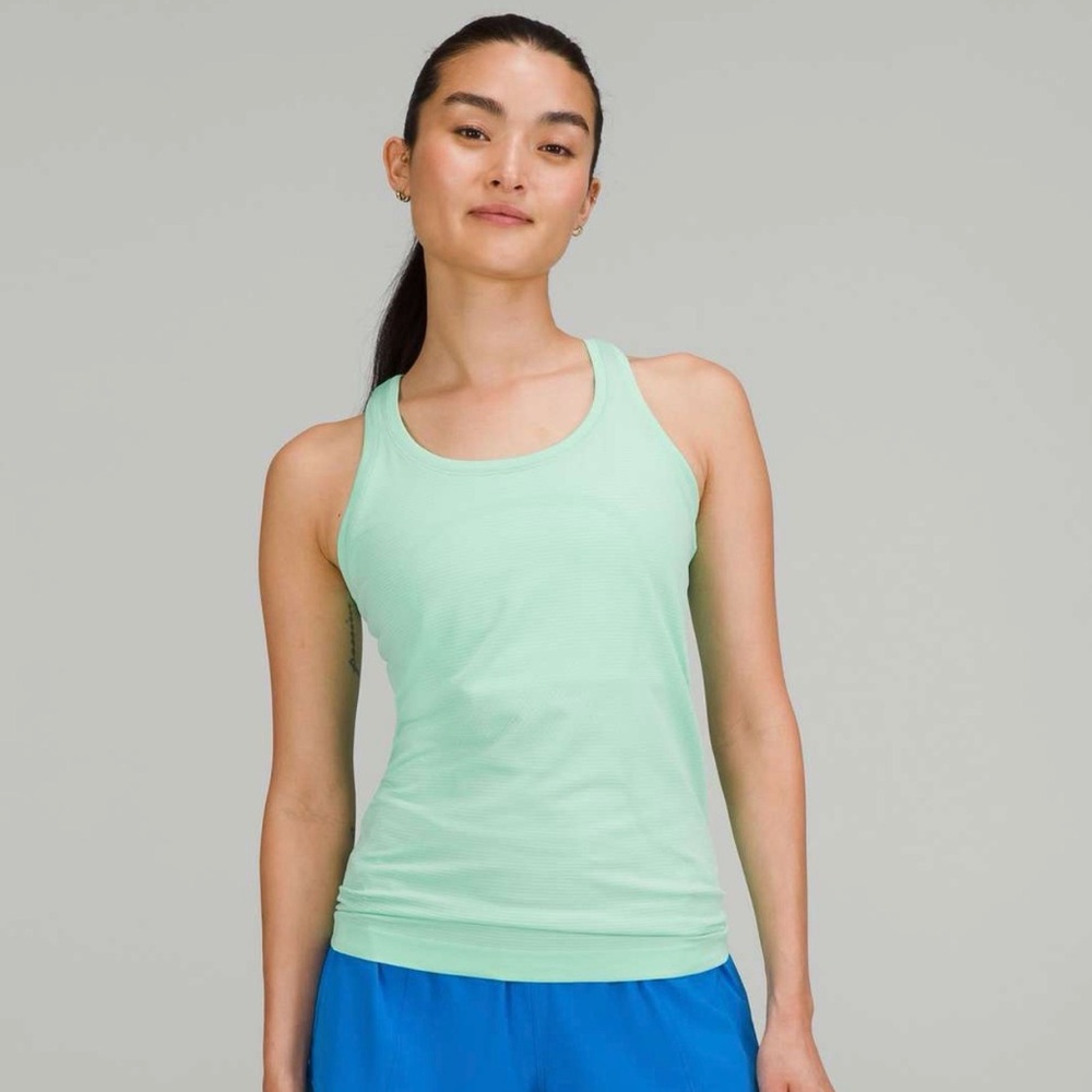 Mint Green Lululemon Swiftly Tech Tank Top